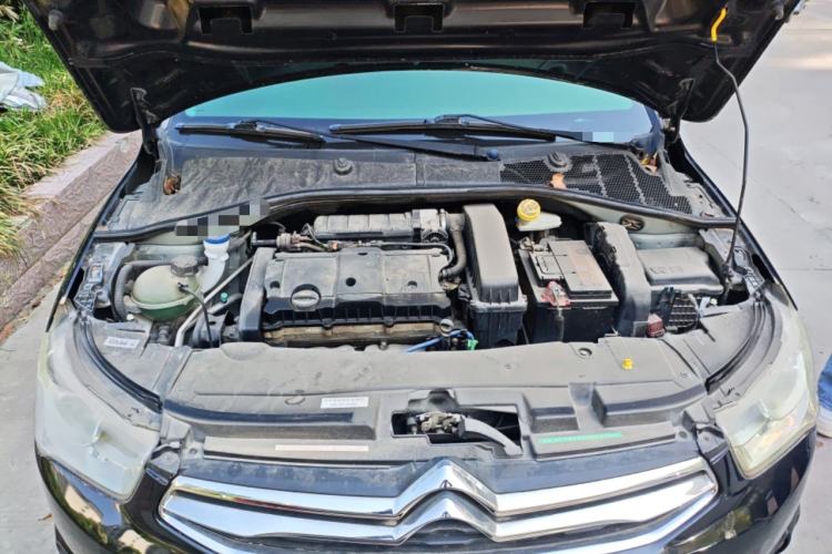 Used Citroen Elysee 2014 1.6L Manual Comfort Model Engine Bay