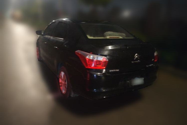 Used Citroen Elysee 2014 1.6L Manual Fashion Edition Rear Left 45 Deg
