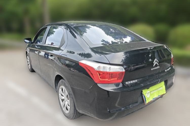 Used Citroen Elysee 2014 1.6L Manual Fashion Edition Rear Left 45 Deg