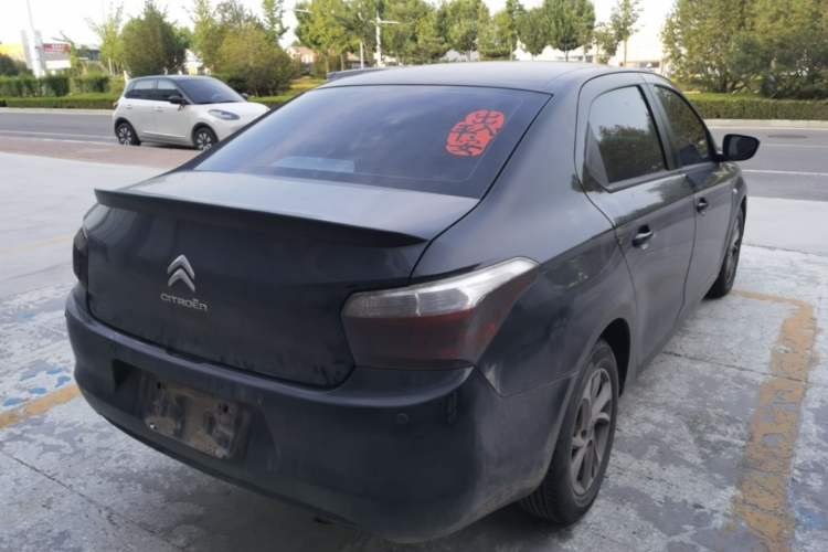 Used Citroen Elysee 2014 1.6L Manual Fashion Edition Rear Right 45 Deg