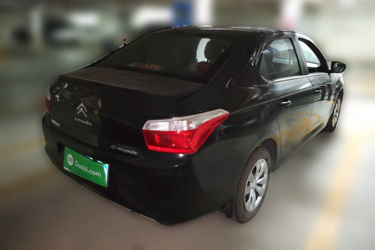 Used Citroen Elysee 2014 1.6L Manual Fashion Edition Rear Right 45 Deg