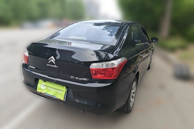 Used Citroen Elysee 2014 1.6L Manual Fashion Edition Rear Right 45 Deg