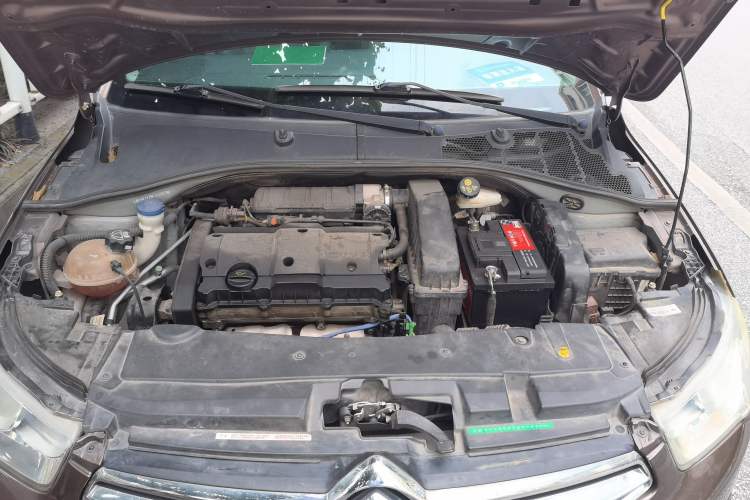 Used Citroen Elysee 2014 1.6L Manual Comfort Model Engine Bay