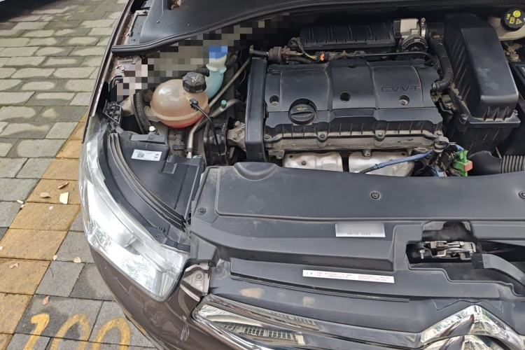 Used Citroen Elysee 2014 1.6L Manual Comfort Model Engine Bay Right