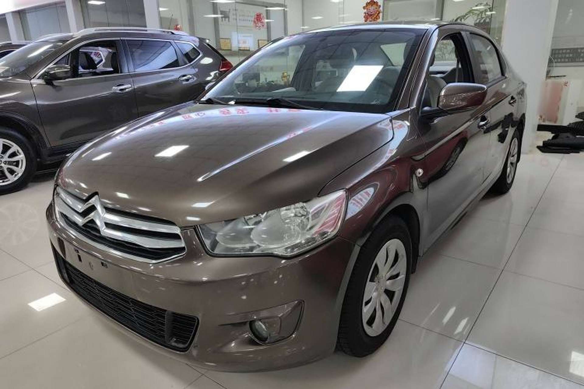 Used Citroen Elysee 2014 1.6L Automatic Fashion Model Front Left 45 Deg
