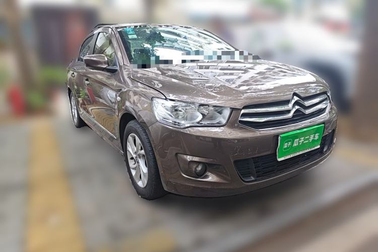 Used Citroen Elysee 2014 1.6L Manual Comfort Model Front Right 45 Deg