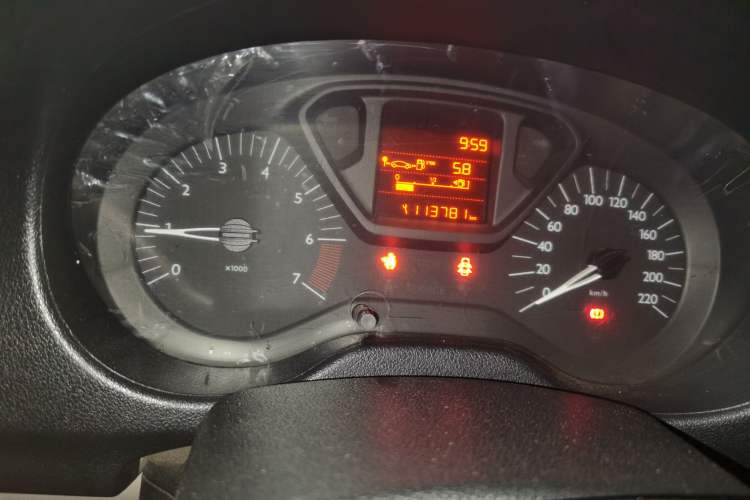 Used Citroen Elysee 2014 1.6L Manual Fashion Edition Odometer Close Up