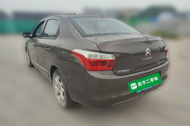 Used Citroen Elysee 2014 1.6L Manual Comfort Model Rear Left 45 Deg