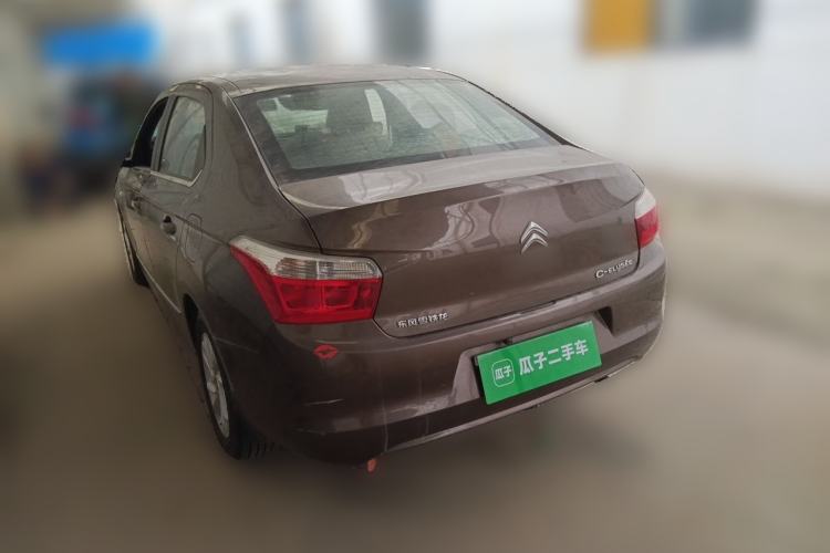 Used Citroen Elysee 2014 1.6L Manual Fashion Edition Rear Left 45 Deg