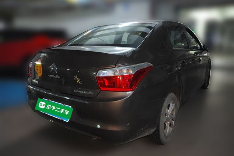 Used Citroen Elysee 2014 1.6L Manual Fashion Edition Rear Right 45 Deg