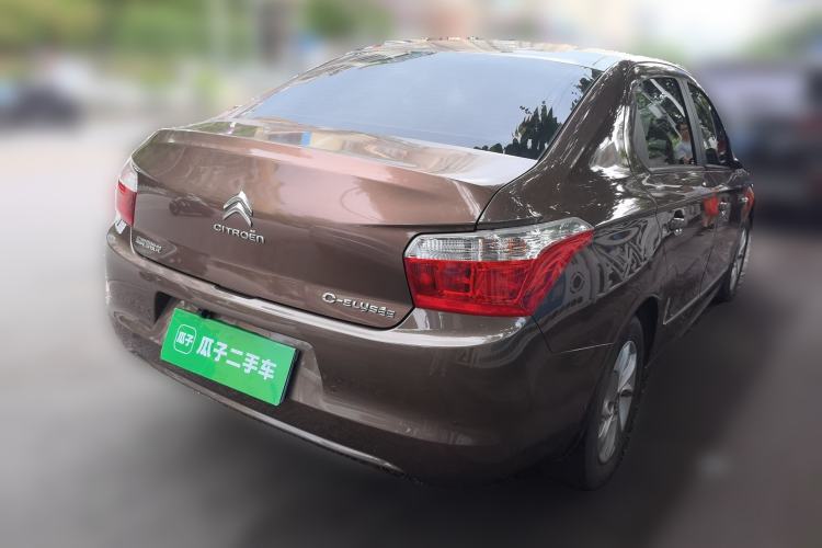 Used Citroen Elysee 2014 1.6L Manual Comfort Model Rear Right 45 Deg