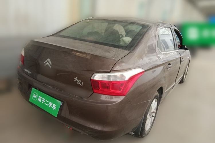 Used Citroen Elysee 2014 1.6L Manual Fashion Edition Rear Right 45 Deg