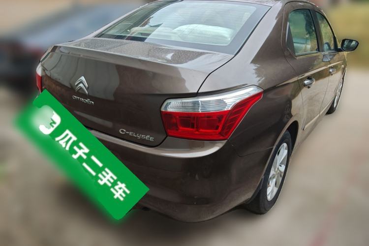 Used Citroen Elysee 2014 1.6L Automatic Fashion Model Rear Right 45 Deg