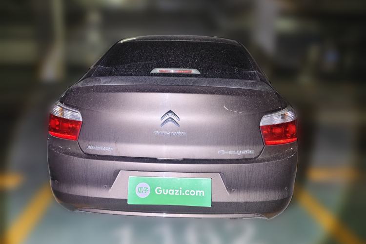 Used Citroen Elysee 2014 1.6L Manual Comfort Model Rear