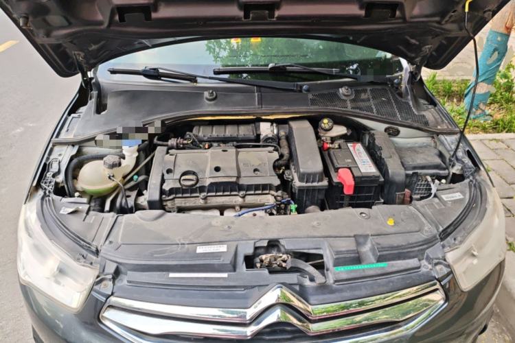 Used Citroen Elysee 2014 1.6L Manual Fashion Edition Engine Bay
