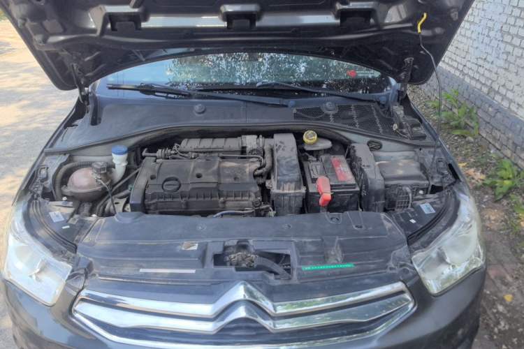 Used Citroen Elysee 2014 1.6L Manual Comfort Model Engine Bay