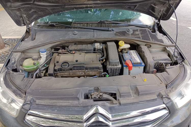 Used Citroen Elysee 2014 1.6L Manual Comfort Model Engine Bay