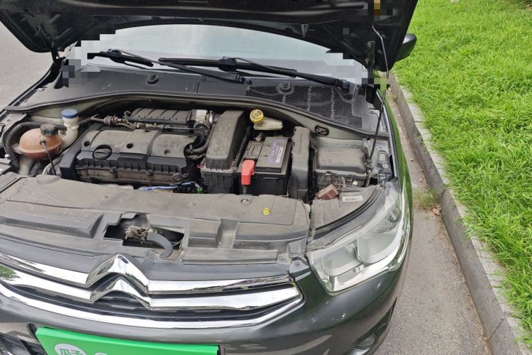 Used Citroen Elysee 2014 1.6L Manual Comfort Model Engine Bay Left