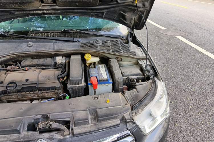 Used Citroen Elysee 2014 1.6L Manual Comfort Model Engine Bay Left