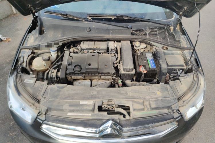 Used Citroen Elysee 2014 1.6L Manual Comfort Model Engine Bay