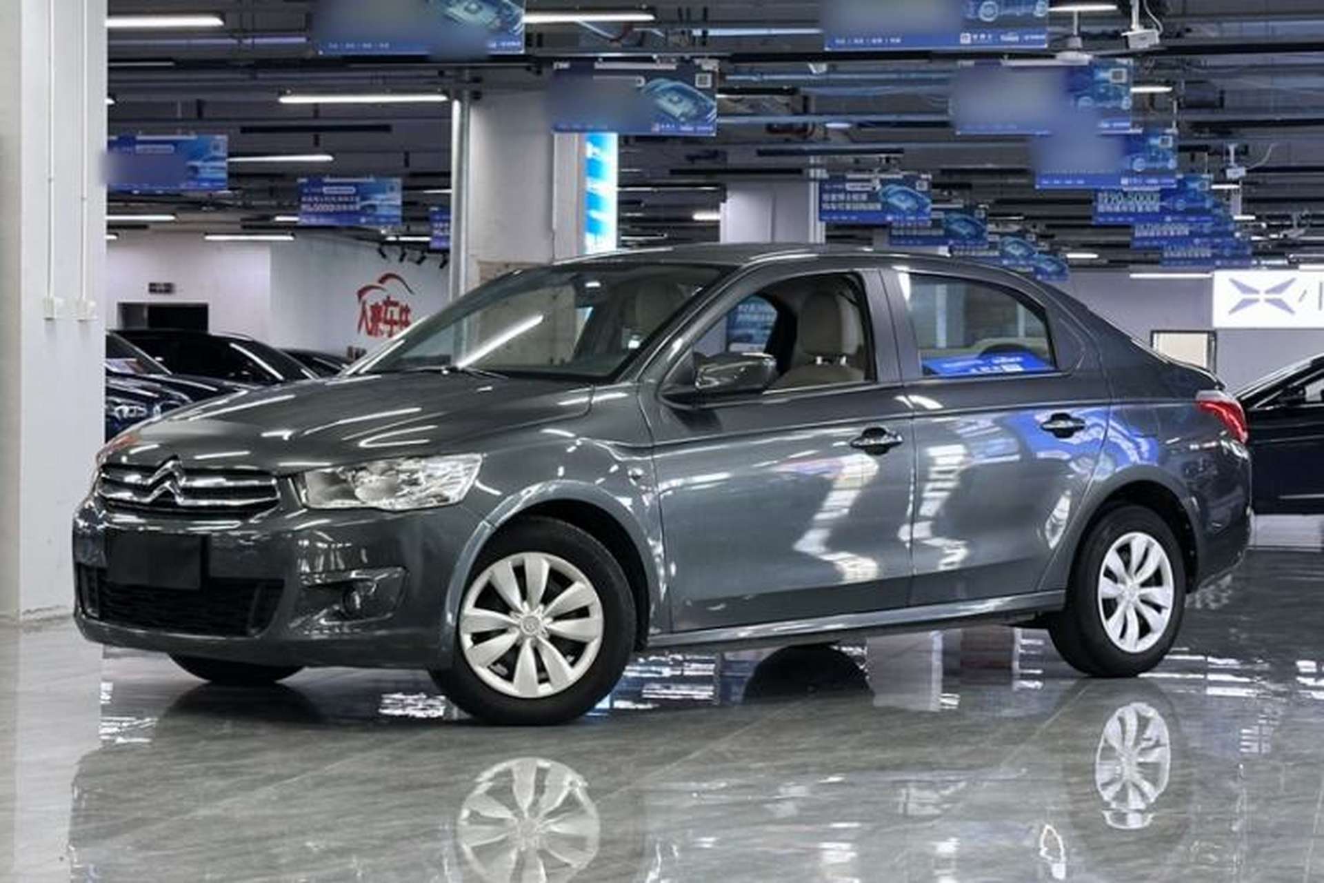 Used Citroen Elysee 2014 1.6L Automatic Fashion Model Front Left 45 Deg