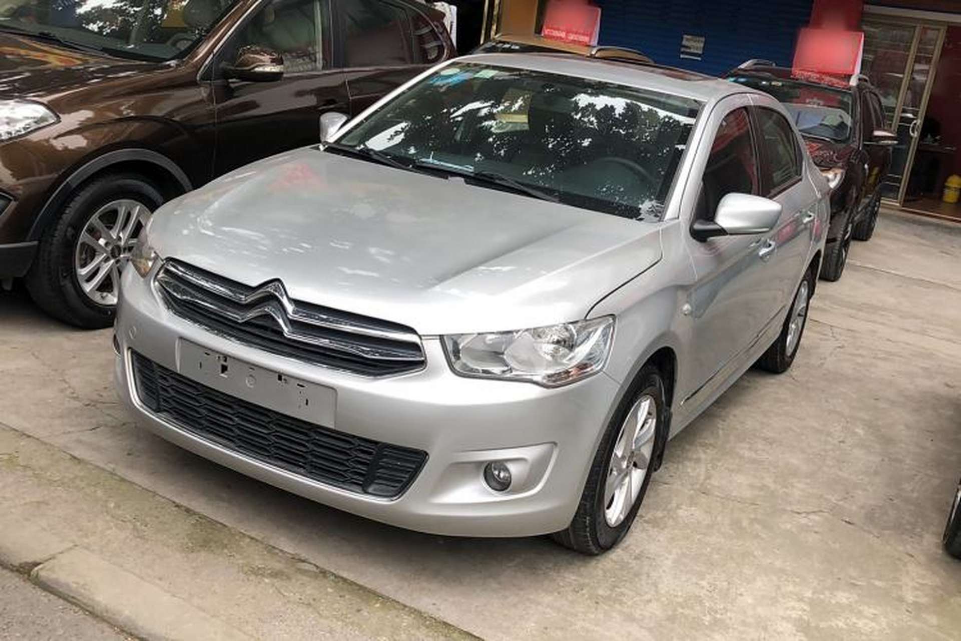 Used Citroen Elysee 2014 1.6L Automatic Fashion Model Front Left 45 Deg