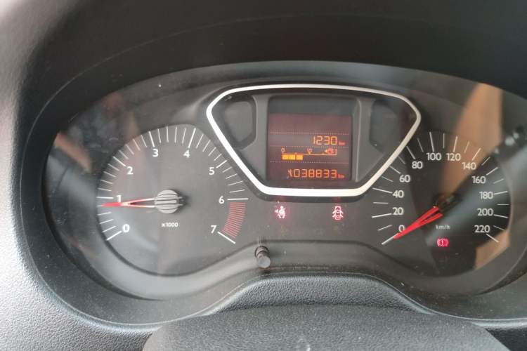 Used Citroen Elysee 2014 1.6L Manual Comfort Model Odometer Close Up