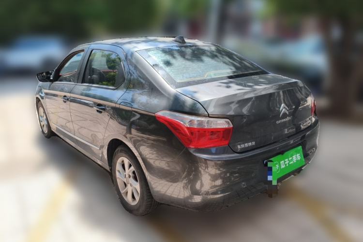 Used Citroen Elysee 2014 1.6L Manual Comfort Model Rear Left 45 Deg