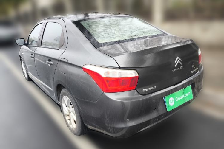 Used Citroen Elysee 2014 1.6L Manual Comfort Model Rear Left 45 Deg