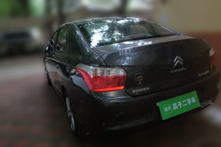 Used Citroen Elysee 2014 1.6L Manual Comfort Model Rear Left 45 Deg