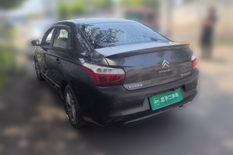 Used Citroen Elysee 2014 1.6L Manual Comfort Model Rear Left 45 Deg