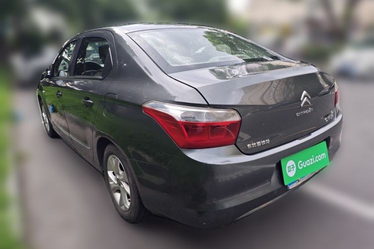 Used Citroen Elysee 2014 1.6L Manual Comfort Model Rear Left 45 Deg