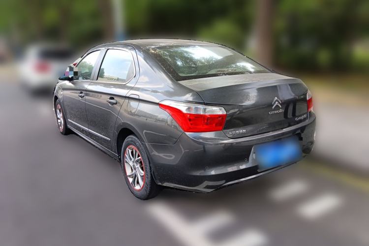 Used Citroen Elysee 2014 1.6L Manual Comfort Model Rear Left 45 Deg