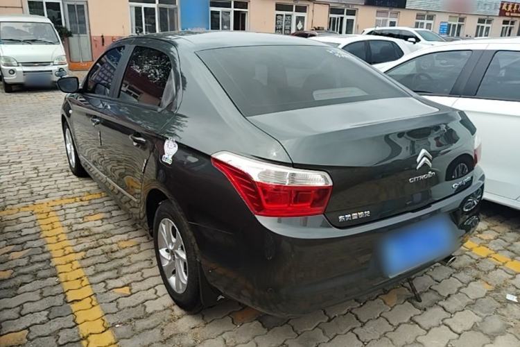 Used Citroen Elysee 2014 1.6L Automatic Comfort Model Rear Left 45 Deg