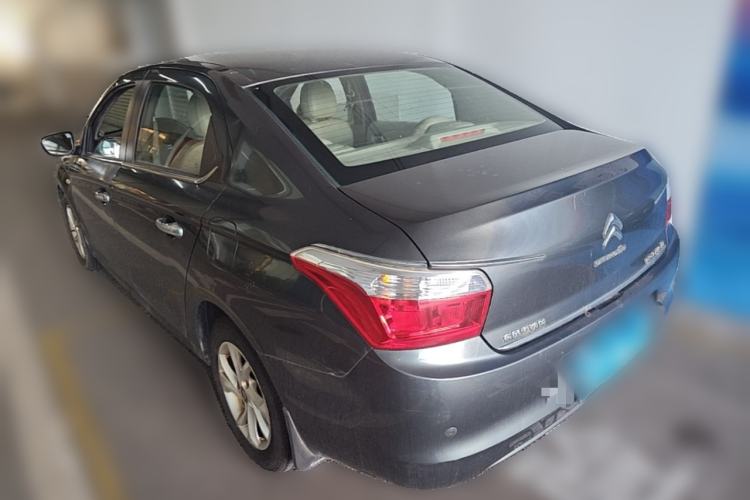 Used Citroen Elysee 2014 1.6L Manual Fashion Edition Rear Left 45 Deg