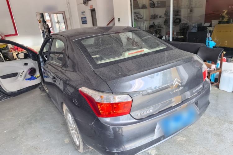 Used Citroen Elysee 2014 1.6L Manual Fashion Edition Rear Left 45 Deg