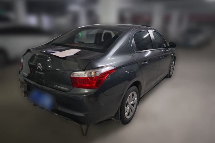 Used Citroen Elysee 2014 1.6L Manual Fashion Edition Rear Right 45 Deg