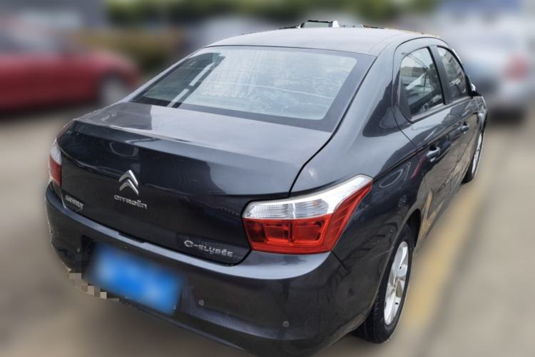 Used Citroen Elysee 2014 1.6L Automatic Fashion Model Rear Right 45 Deg