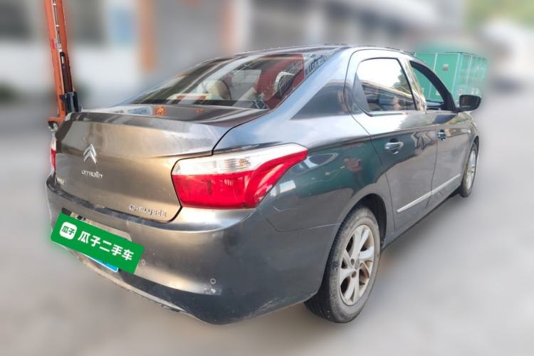 Used Citroen Elysee 2014 1.6L Manual Comfort Model Rear Right 45 Deg