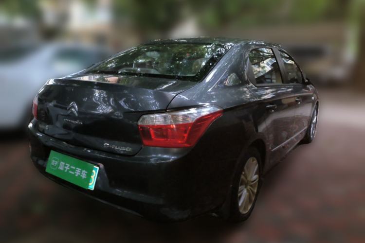 Used Citroen Elysee 2014 1.6L Manual Comfort Model Rear Right 45 Deg