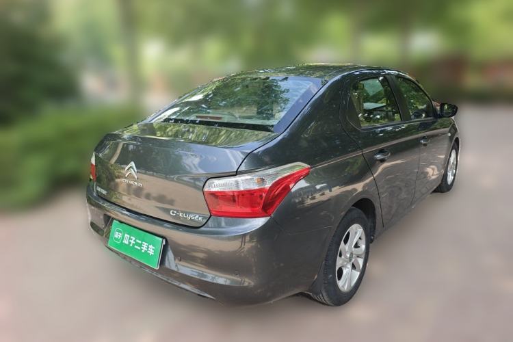 Used Citroen Elysee 2014 1.6L Manual Fashion Edition Rear Right 45 Deg