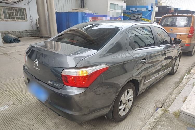 Used Citroen Elysee 2014 1.6L Manual Comfort Model Rear Right 45 Deg