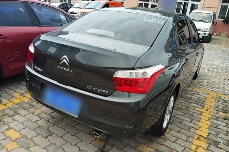 Used Citroen Elysee 2014 1.6L Automatic Comfort Model Rear Right 45 Deg