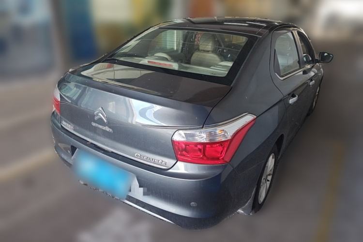 Used Citroen Elysee 2014 1.6L Manual Fashion Edition Rear Right 45 Deg