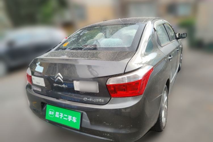 Used Citroen Elysee 2014 1.6L Manual Comfort Model Rear Right 45 Deg