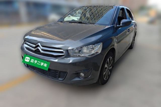Used Citroen Elysee 2014 1.6L Manual Fashion Model with Sunroof CNG Version
