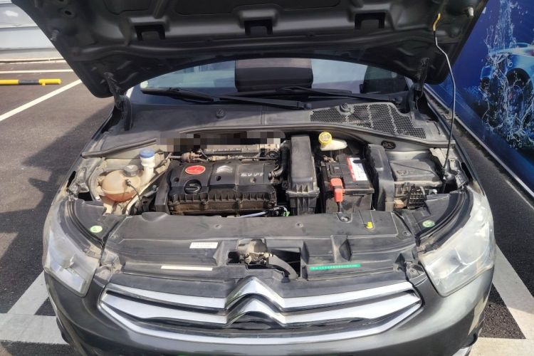Used Citroen Elysee 2014 1.6L Manual Fashion Edition Engine Bay