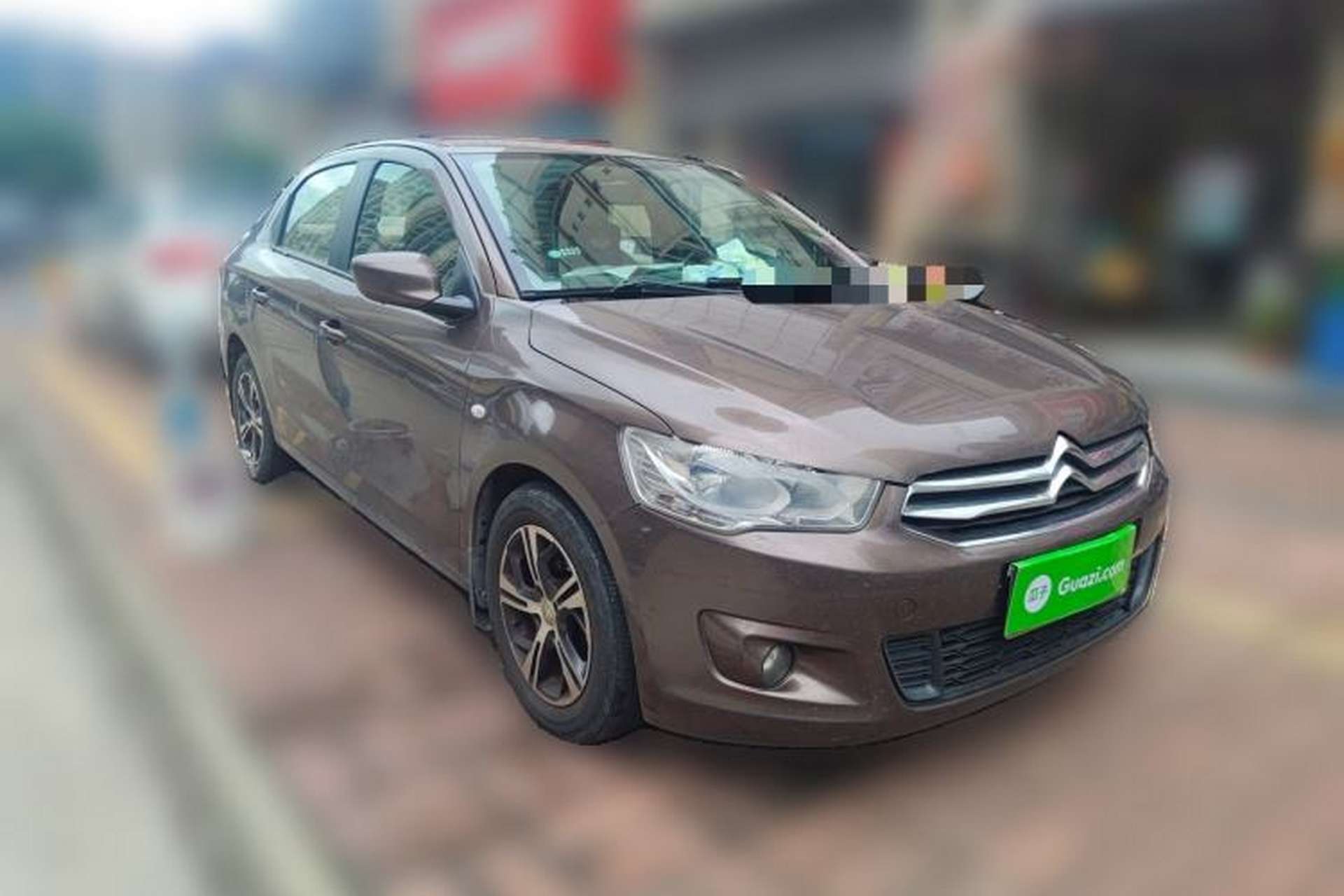 Used Citroen Elysee 2014 1.6L Automatic Fashion Model Front Right 45 Deg