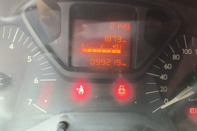 Used Citroen Elysee 2014 1.6L Manual Fashion Edition Odometer Close Up