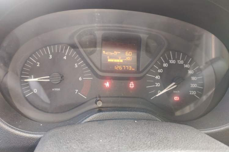 Used Citroen Elysee 2014 1.6L Manual Fashion Edition Odometer Close Up